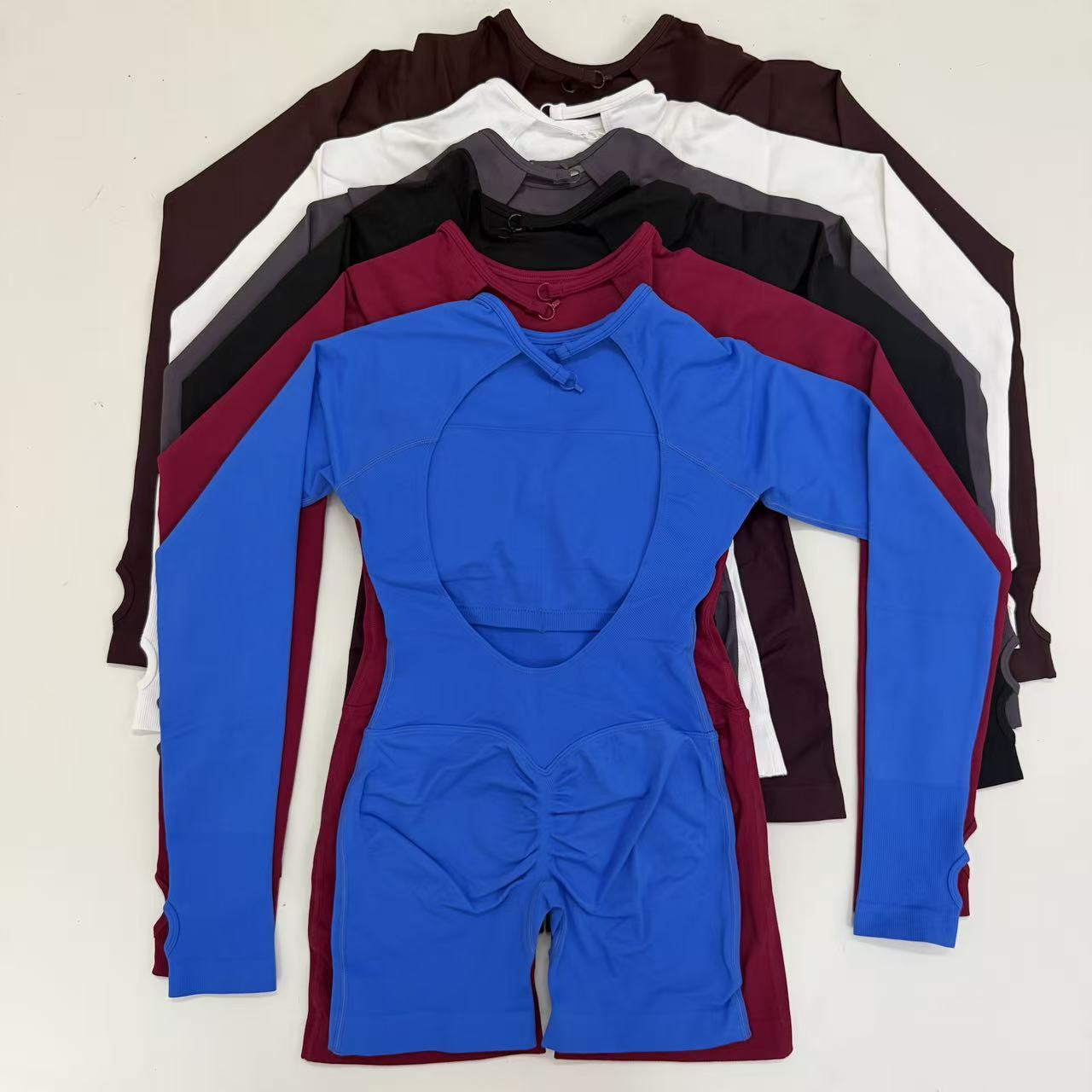 Yoga Fitness Jumpsuit - Спортивный комбинезон Du Jia с длинным