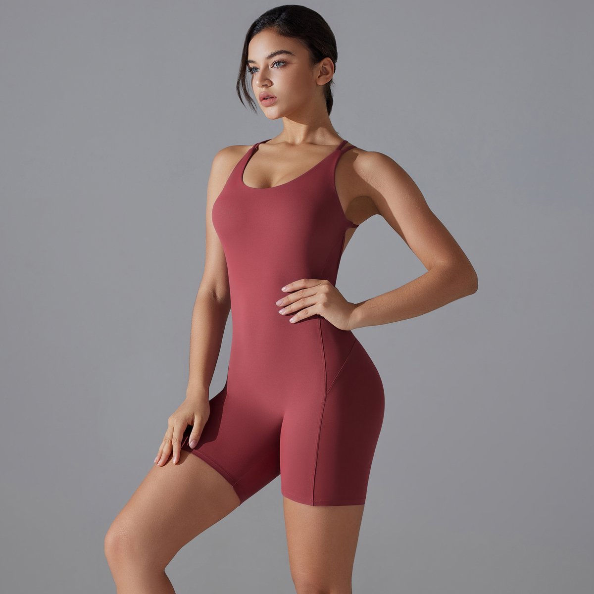 Комплект для йоги, сексуальный – обзор и цена Yoga Fitness Jumpsuit