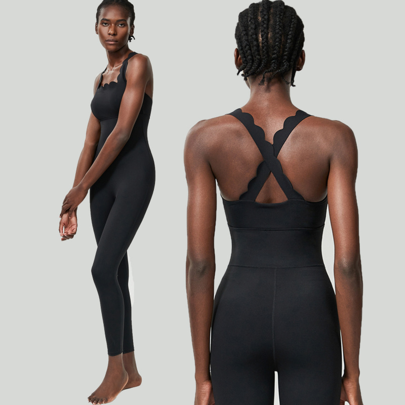 FUBEIKE маленькая волна красот – обзор и цена Yoga Fitness Jumpsuit