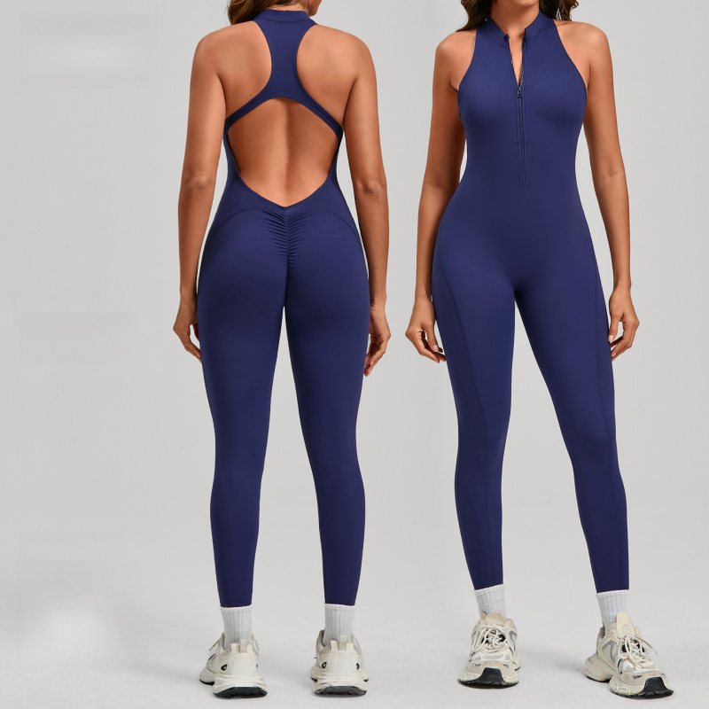 Весенне-летний цельный комбине – обзор и цена Yoga Fitness Jumpsuit