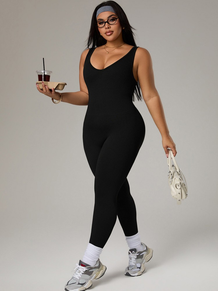 Женский спортивный комбинезон  – обзор и цена Yoga Fitness Jumpsuit