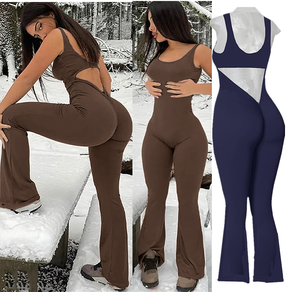 XS-XL новый комплект для йоги  – обзор и цена Yoga Fitness Jumpsuit