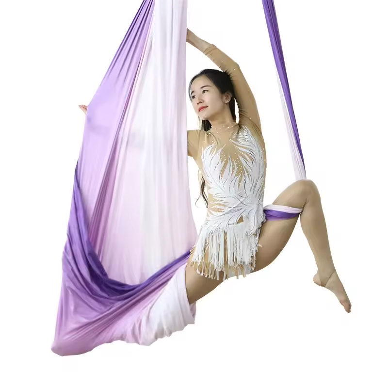 Гамак для аэройоги 7 м, градие – обзор и цена Yoga And Fitness Studio